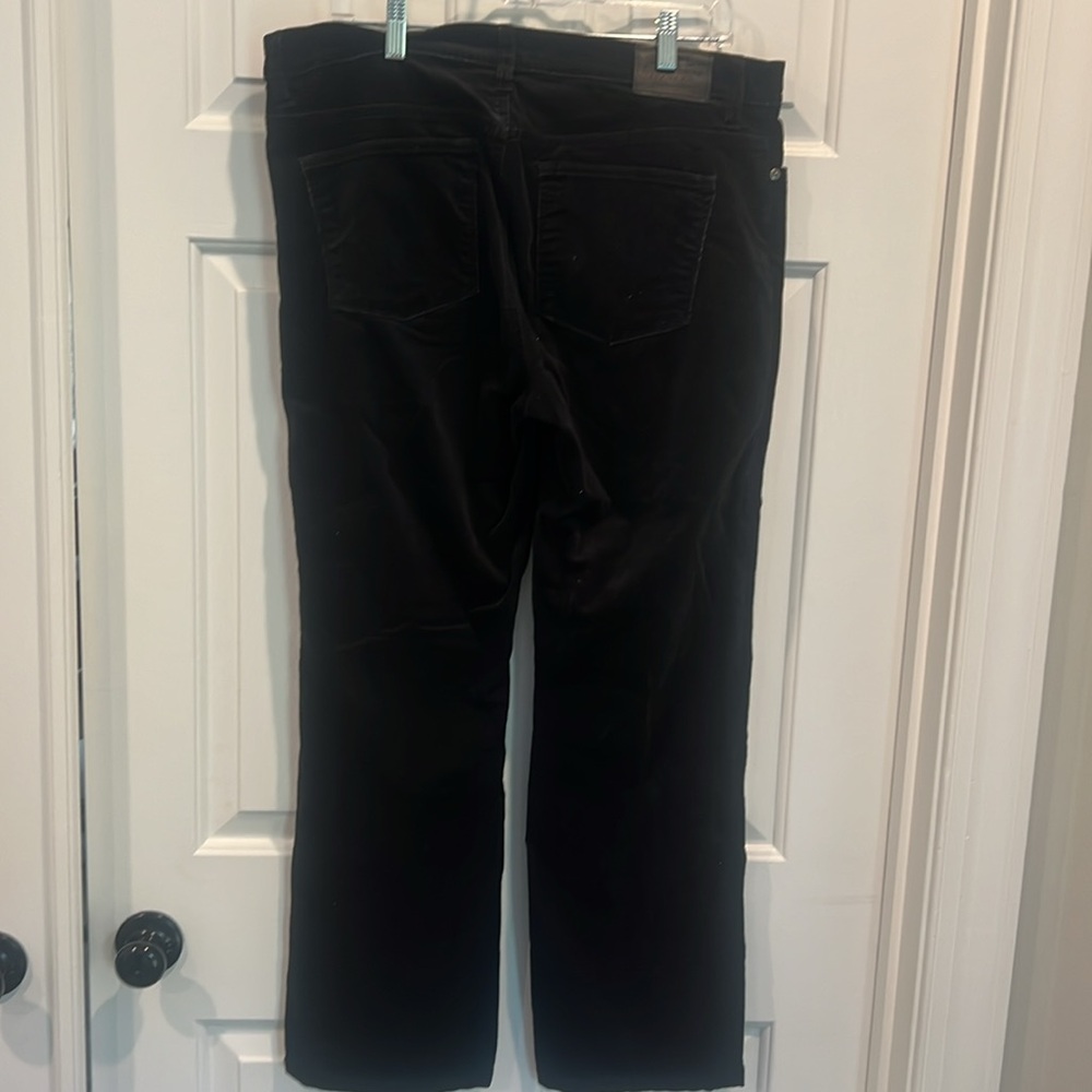 Black velveteen like Ralph Lauren pants - Picture 3 of 4